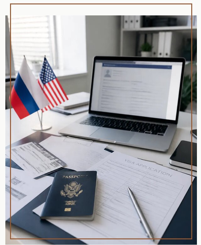 Оформление визы в США для туристов и бизнеса в Мысках