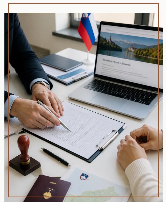 Оформление вида на жительство в Словении под ключ в Мысках