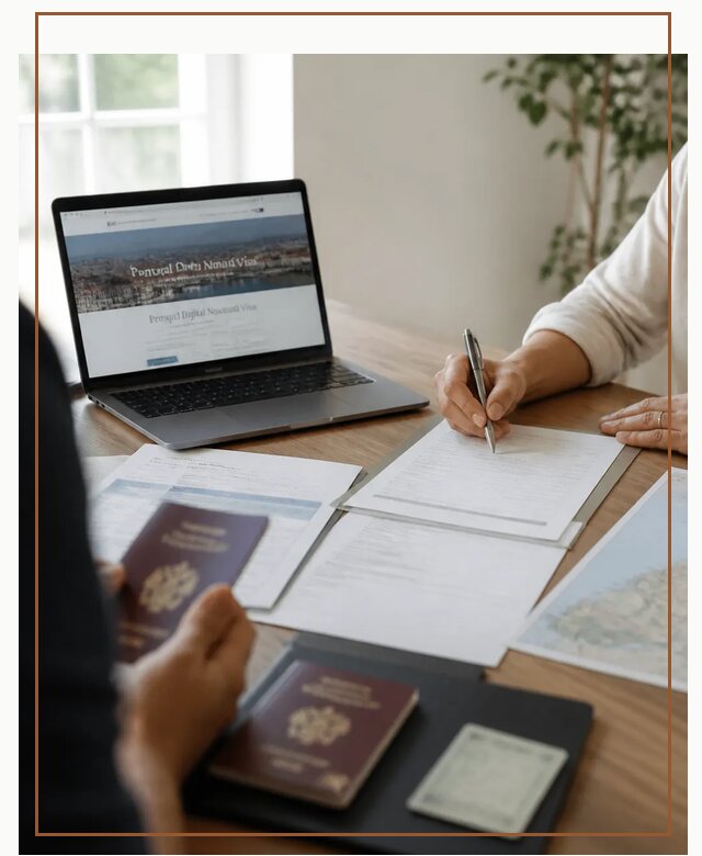 Оформление Digital Nomad и ВНЖ Португалии в Мысках